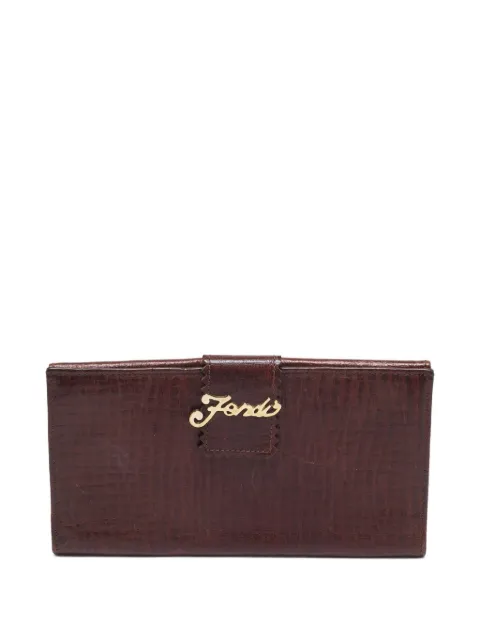 Fendi Pre-Owned cartera con solapa