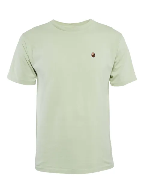 A BATHING APE® logo-appliqué cotton T-shirt