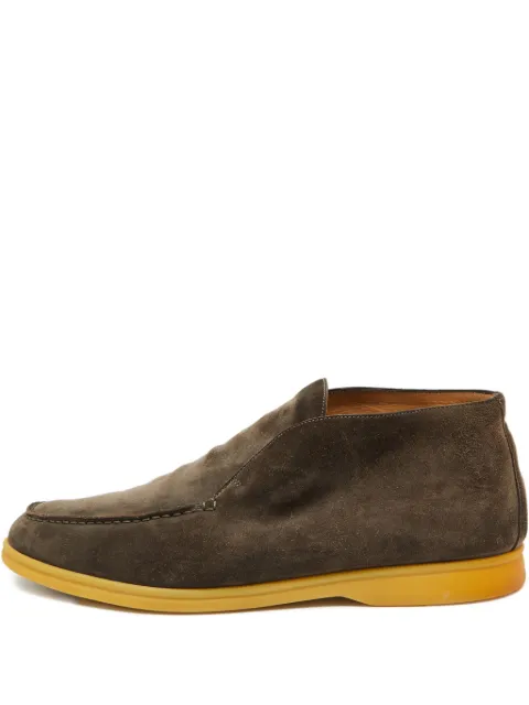 Loro Piana Pre-Owned leather loafers 