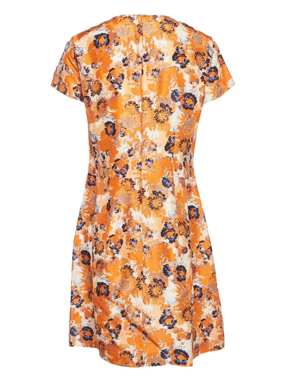 BOSS floral-pattern silk dress | Image 2