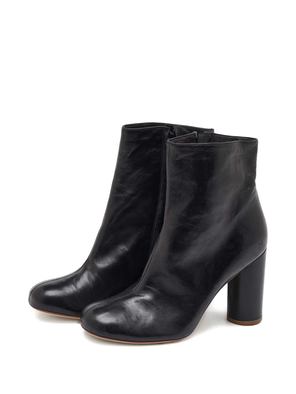 JOSEPH pre-owned leather zip-up boots | Ankle Boots | Image 2