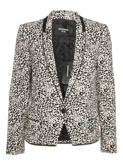Zadig&Voltaire leopard-print blazer