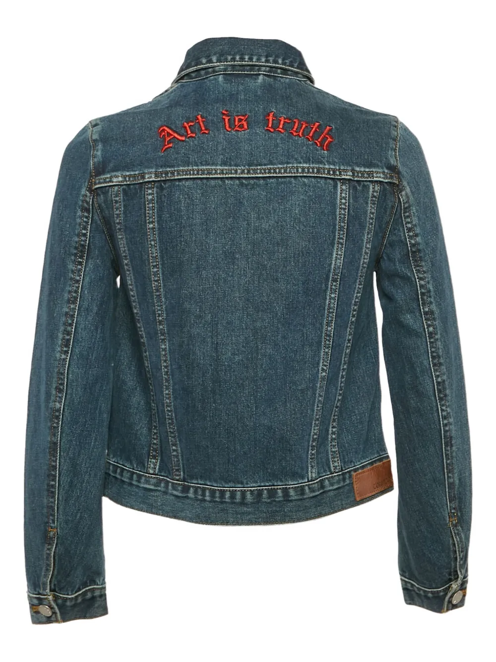 Zadig&Voltaire pre-owned embroidered denim jacket | Denim Jackets | Image 2