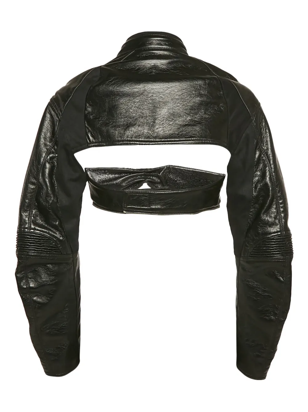 Coperni pre-owned cropped biker jacket | Image 2