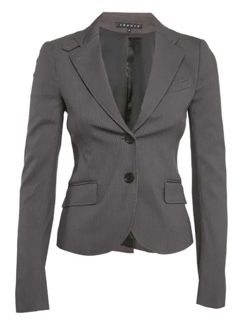 Theory pre-owned pinstripe-pattern blazer