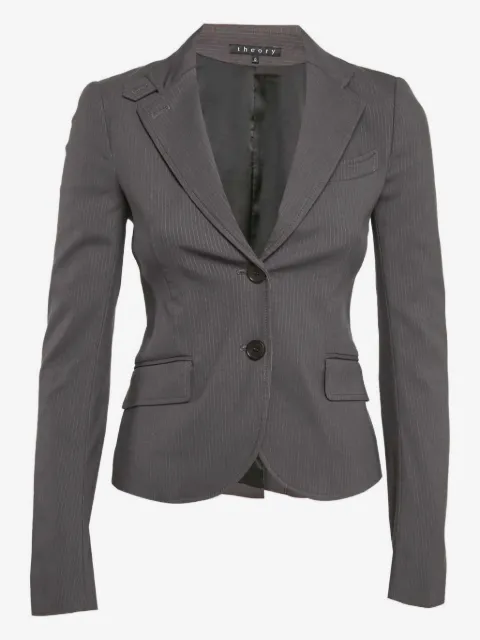 Theory pre-owned pinstripe-pattern blazer