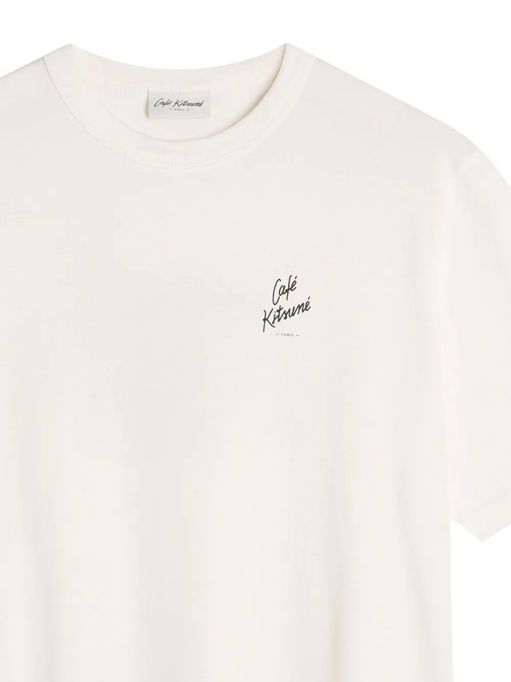 CAFÉ KITSUNÉ playera con logo estampado | Playeras | Image 2