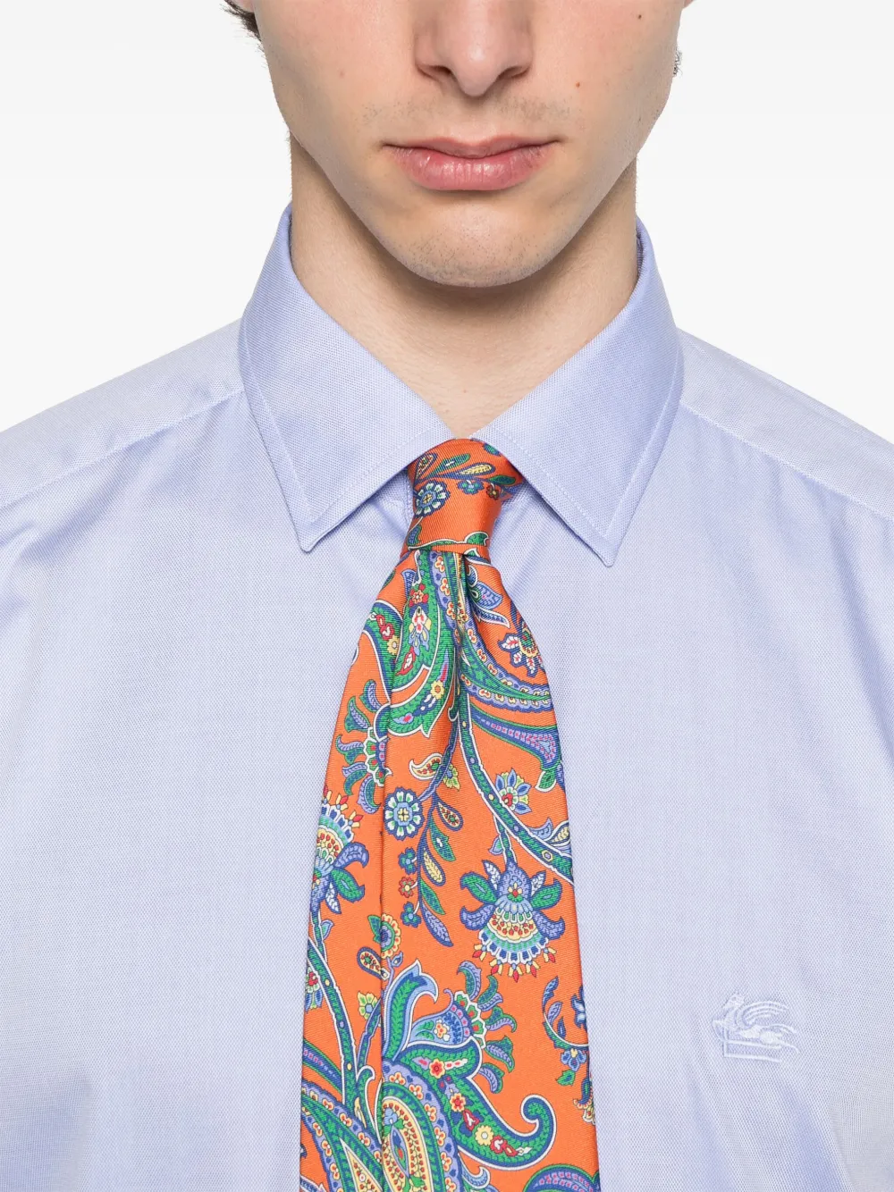 ETRO Katoenen overhemd Blauw