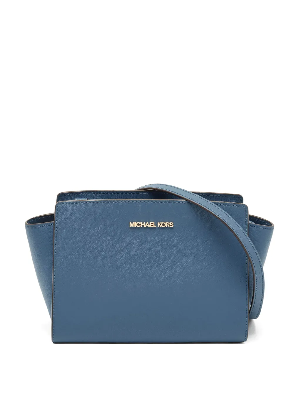Michael Kors Vintage leather crossbody bag - ブルー Michael Kors Vintage leather crossbody bag - ブルー