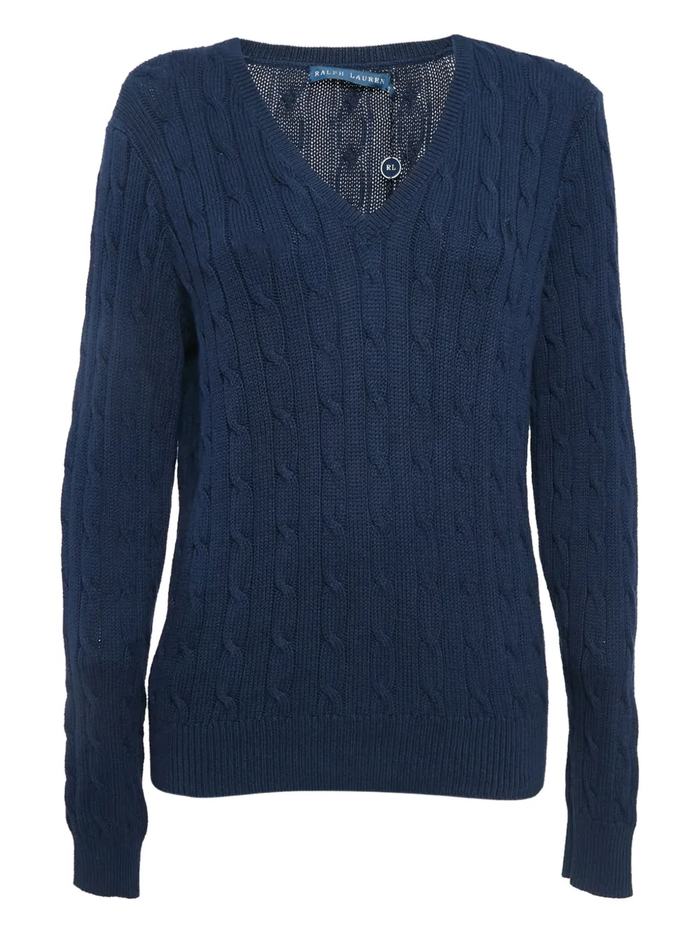 Polo Ralph Lauren Pre-owned cable-knit Sweater | Blue | Image 1