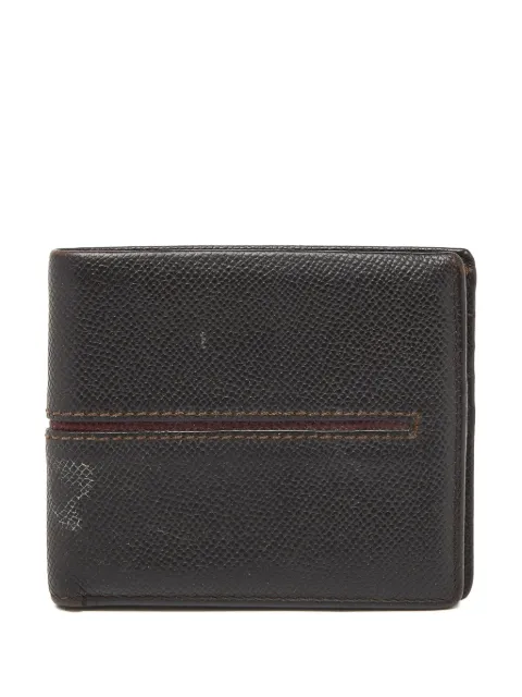 Tod's Vintage leather bi-fold wallet