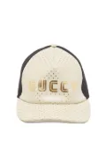 Gucci Pre-Owned logo-print cap - White