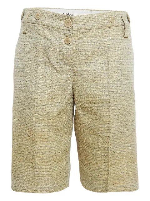 Chloé Pre-Owned button-fastening shorts