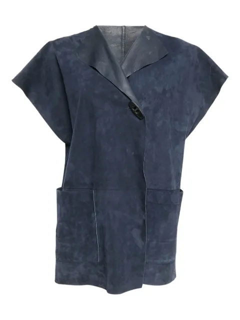 Carolina Herrera pre-owned suede jacket 