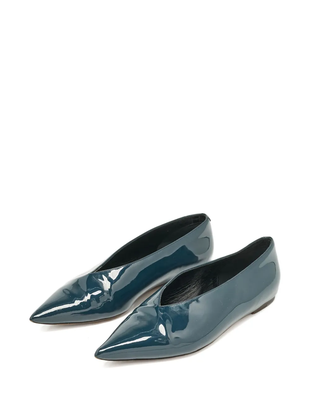 Céline Pre-Owned leather ballet flats | Image 2