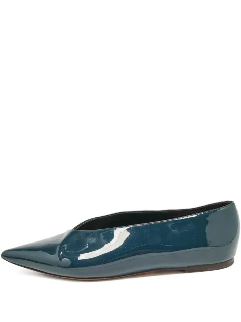 Céline Pre-Owned حذاء باليه مسطح جلد