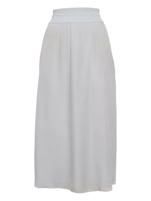 Theory pre-owned ribbed-waistband skirt
