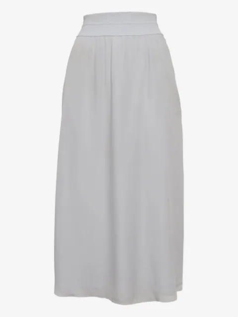 Theory pre-owned ribbed-waistband skirt