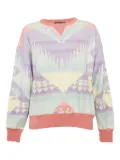 Polo Ralph Lauren Vintage pre-owned geometric-print sweatshirt - Purple