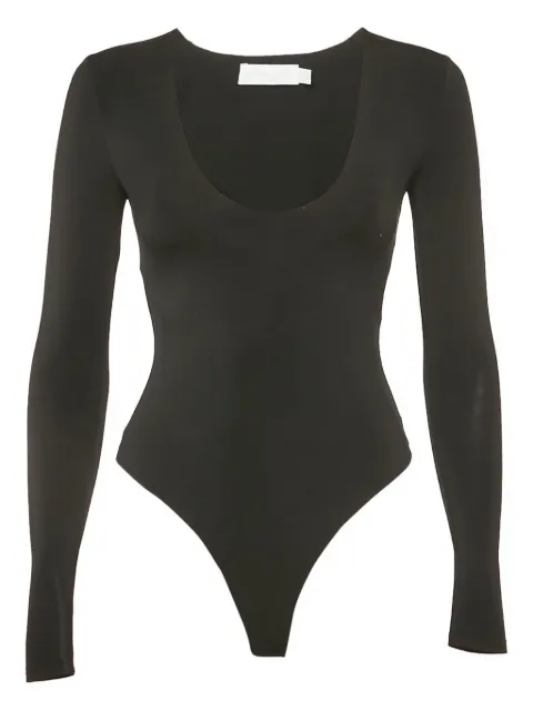 Simkhai long sleeve V-neck bodysuit