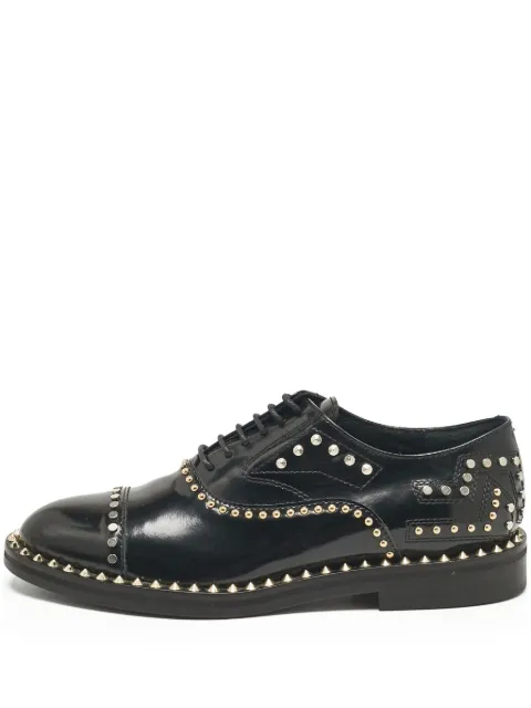 Zadig&Voltaire pre-owned studded leather Oxford shoes