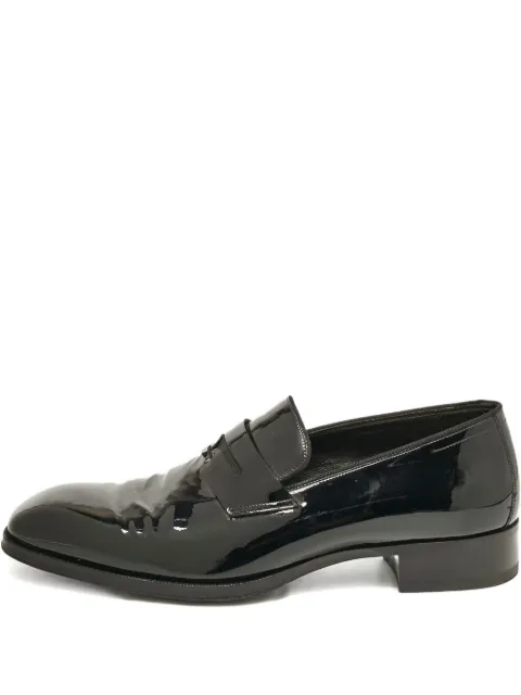 TOM FORD patent-finish loafers 
