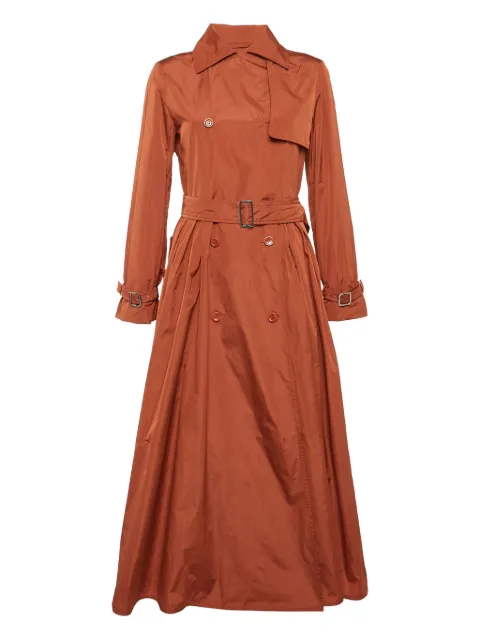 Max Mara double-breasted belted trench coat