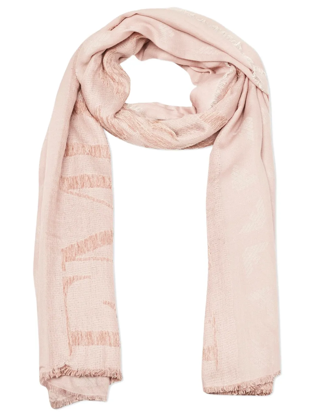 Emporio Armani Pre-Owned logo scarf | Image 2