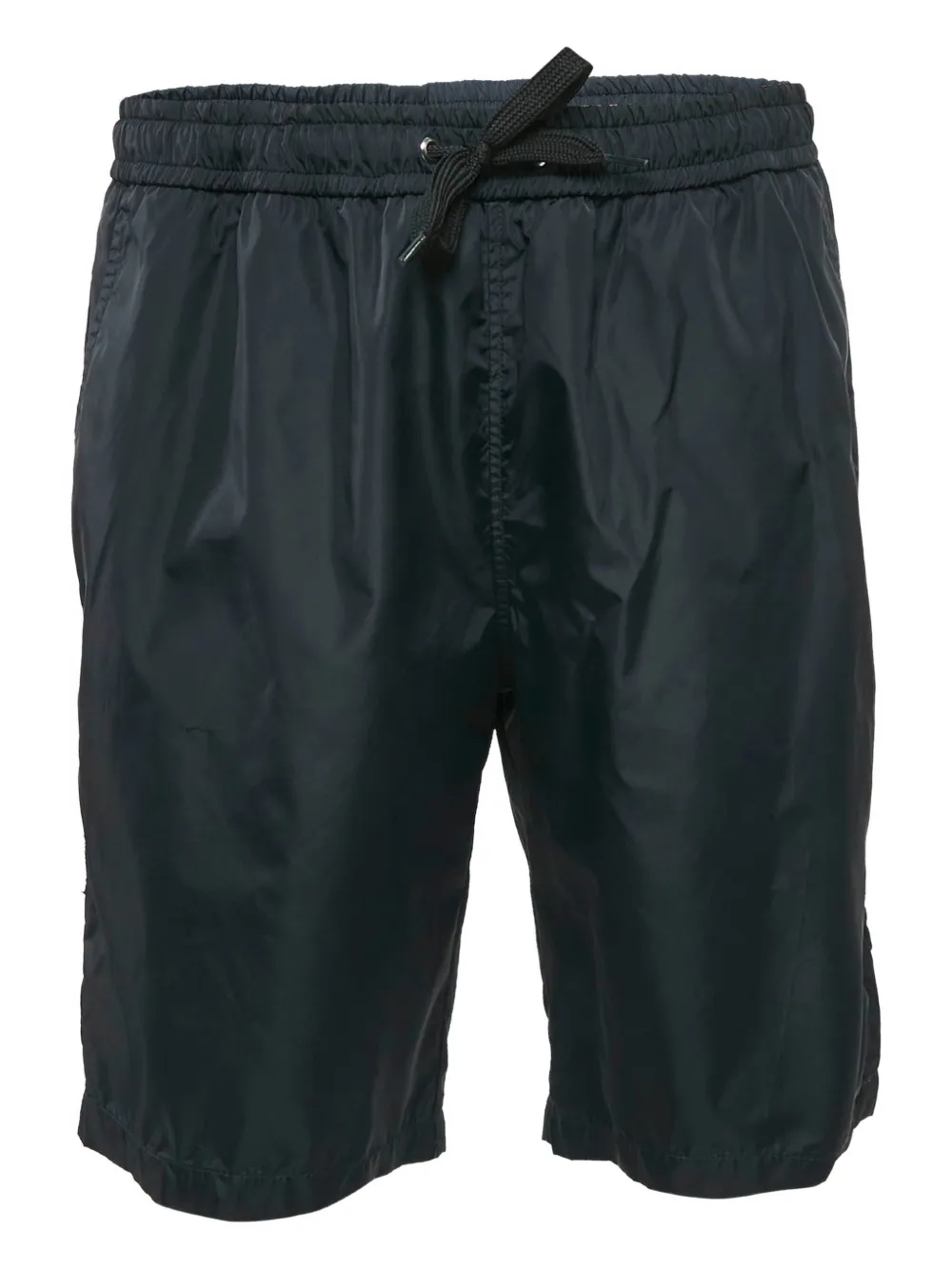 Moschino Pre-Owned logo-print shorts | Black | Image 1