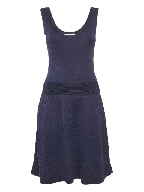SANDRO Pre-owned textured knitted dress