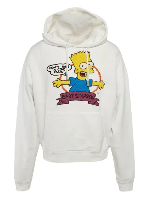 Off-White Pre-Owned x Simpsons 2013 graphic print hoodie