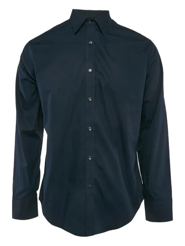 Saint Laurent Pre-Owned Chemise En Coton Bleu FARFETCH MA