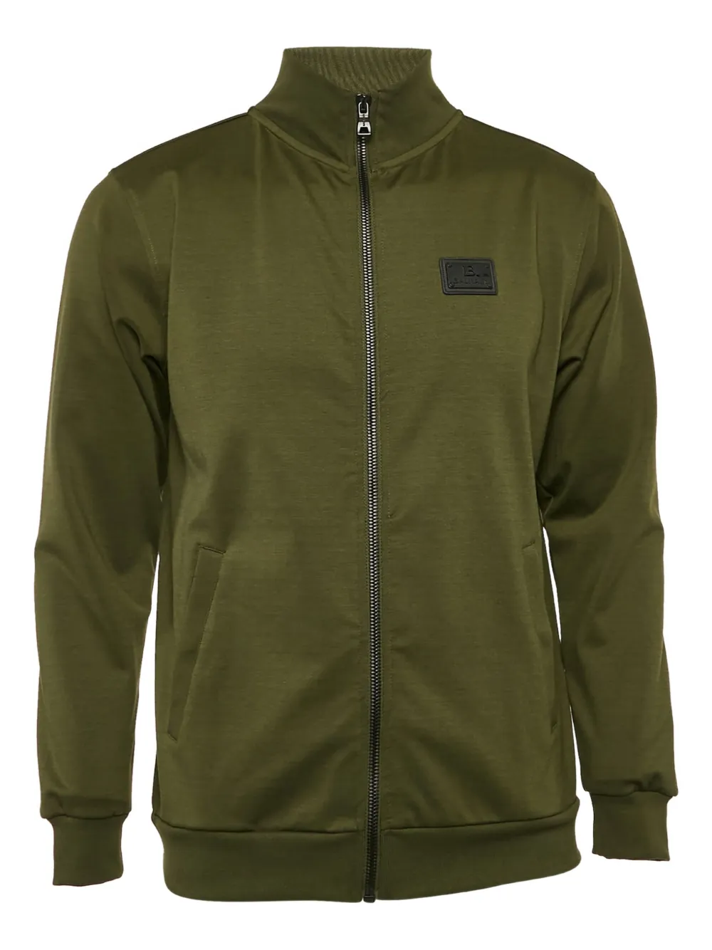 Balmain Pre-Owned zip-up sweatshirt | Green | Image 1