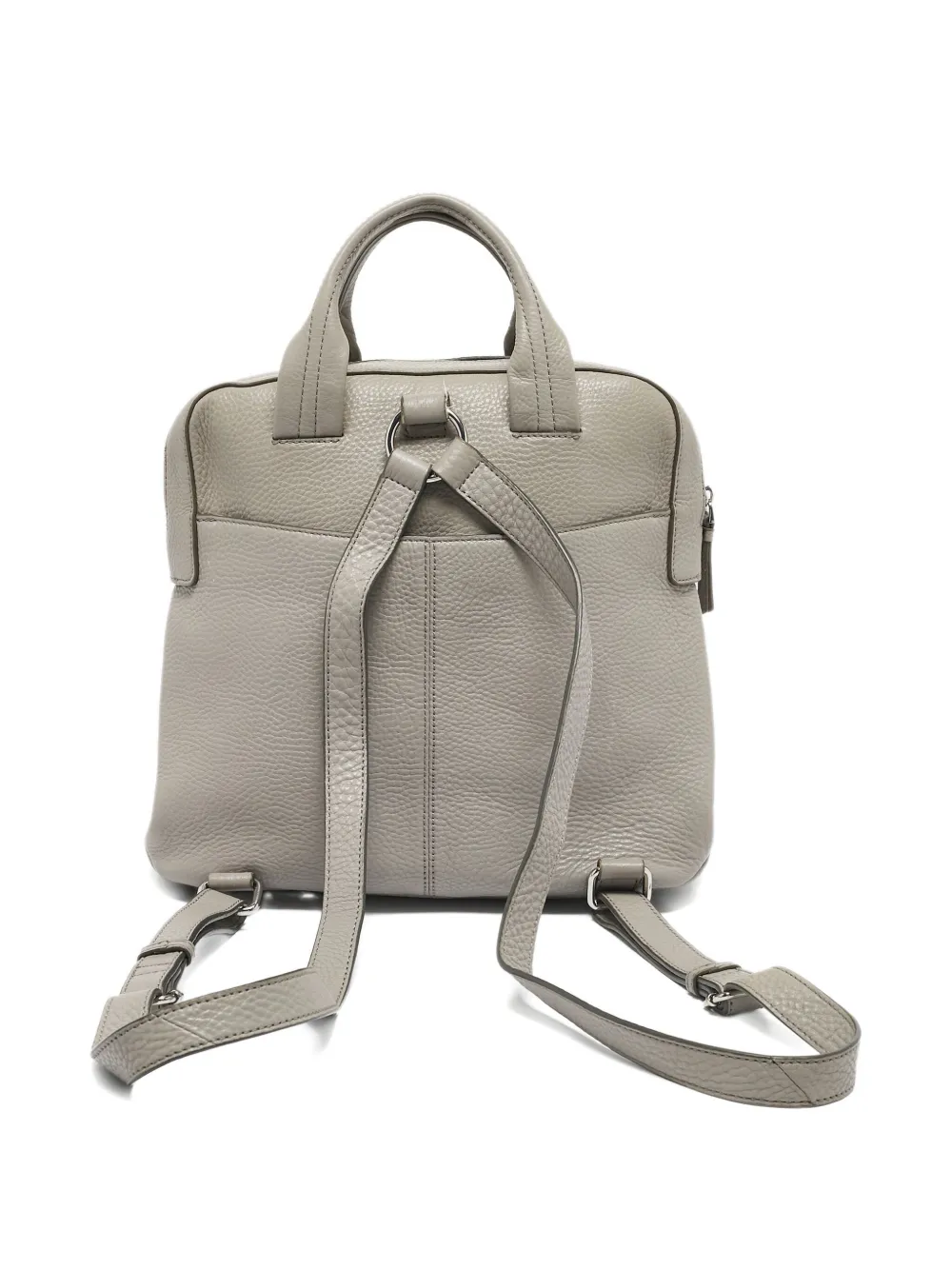 Pre-owned Dkny Vintage Leather Backpack