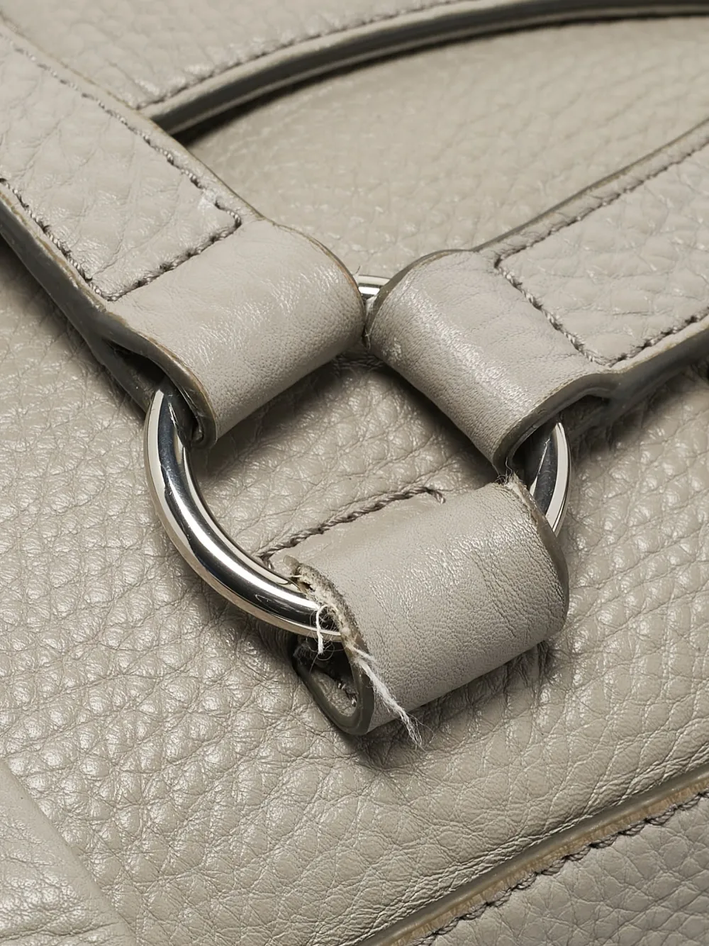 Pre-owned Dkny Vintage Leather Backpack