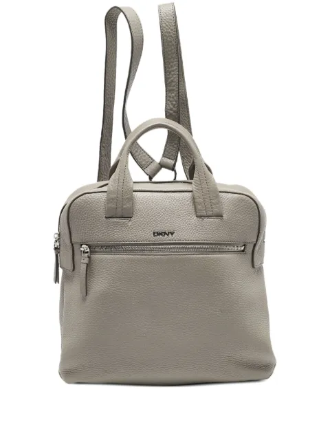 DKNY Vintage leather backpack