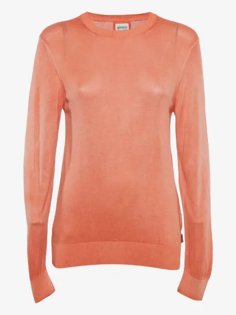 Armani Vintage long-sleeves cotton top