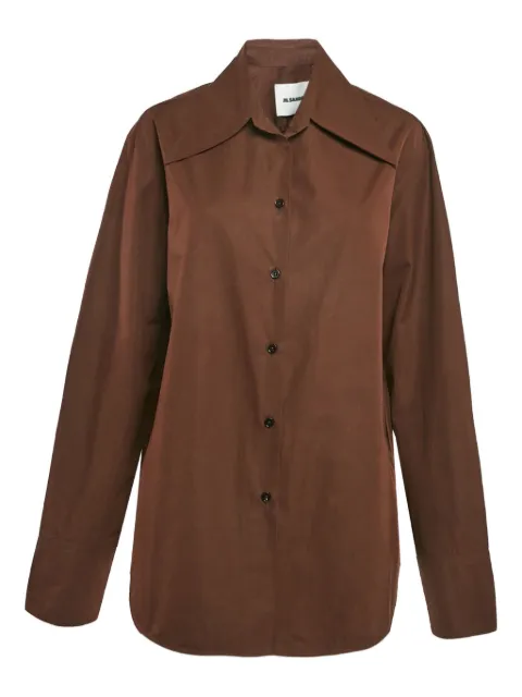Jil Sander Pre-Owned cotton button shirt