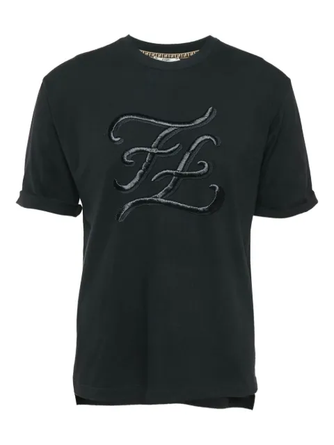 Fendi Pre-Owned t-shirt à logo brodé