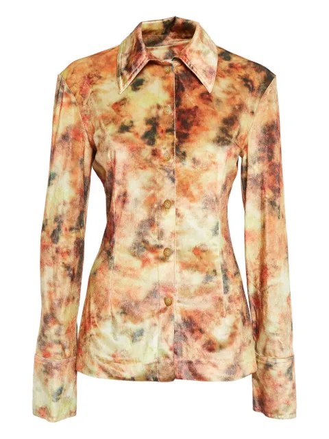 Nanushka 2023 floral-print shirt