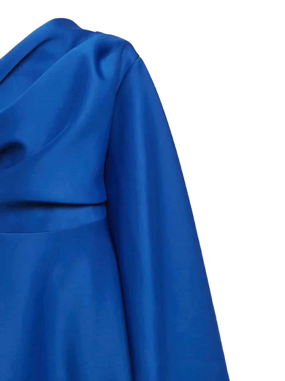 Maison Martin Margiela Pre-Owned 2024 pre-owned gedrapeerde asymmetrische jurk - Blauw