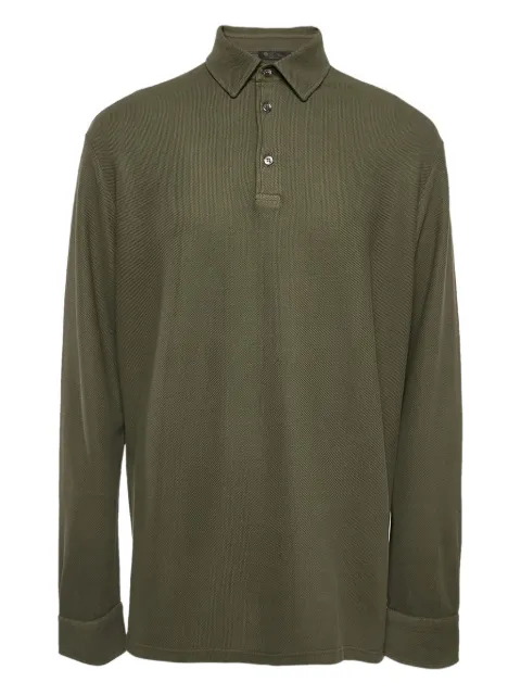 Loro Piana Pre-Owned 2024 cotton polo shirt