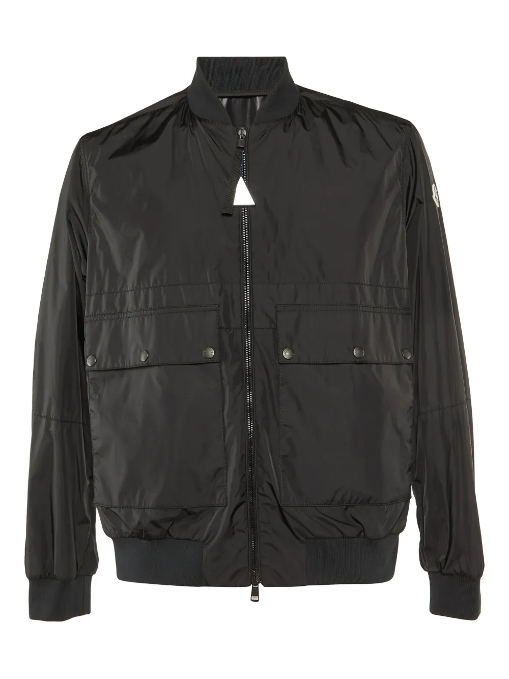 Moncler 2023 pre-owned flap-pockets jacket | noir | Image 1