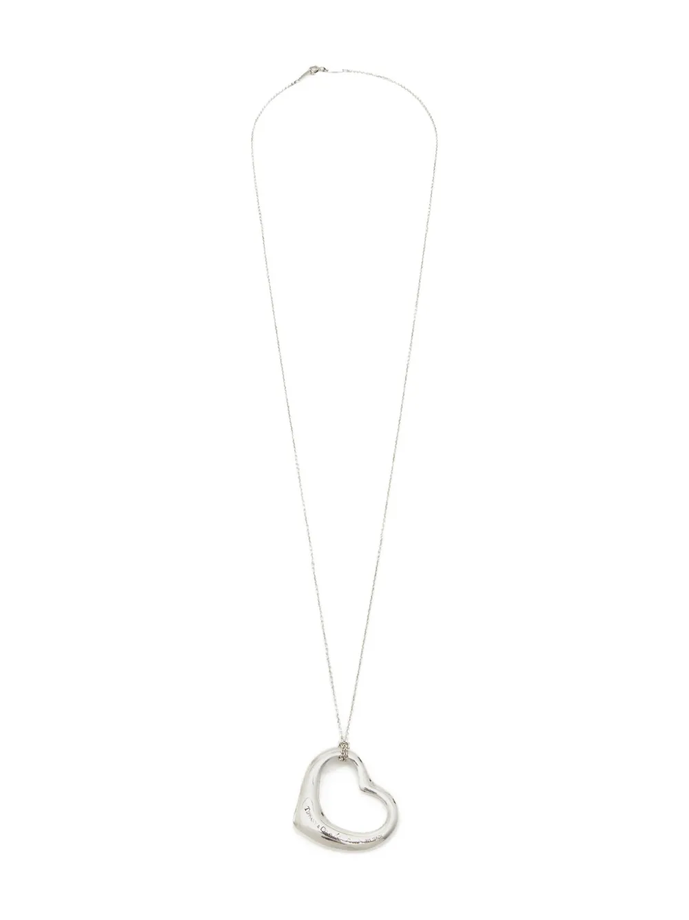 Tiffany & Co. Pre-Owned heart pendant necklace | Silver | Image 1