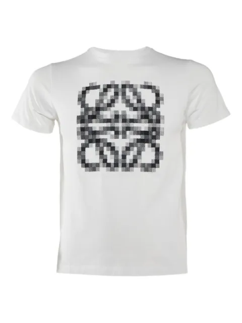 Loewe Pre-Owned camiseta Pixelated Anagram