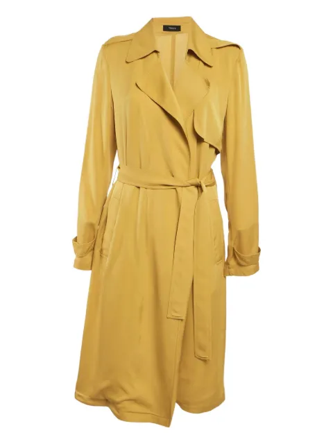 Theory pre-owned belted coat