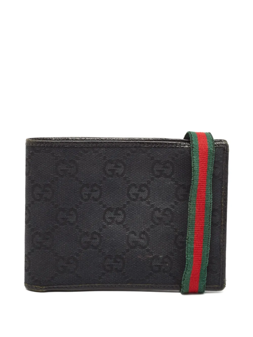 Gucci Pre-Owned GG-pattern bi-fold wallet | negro | Image 1