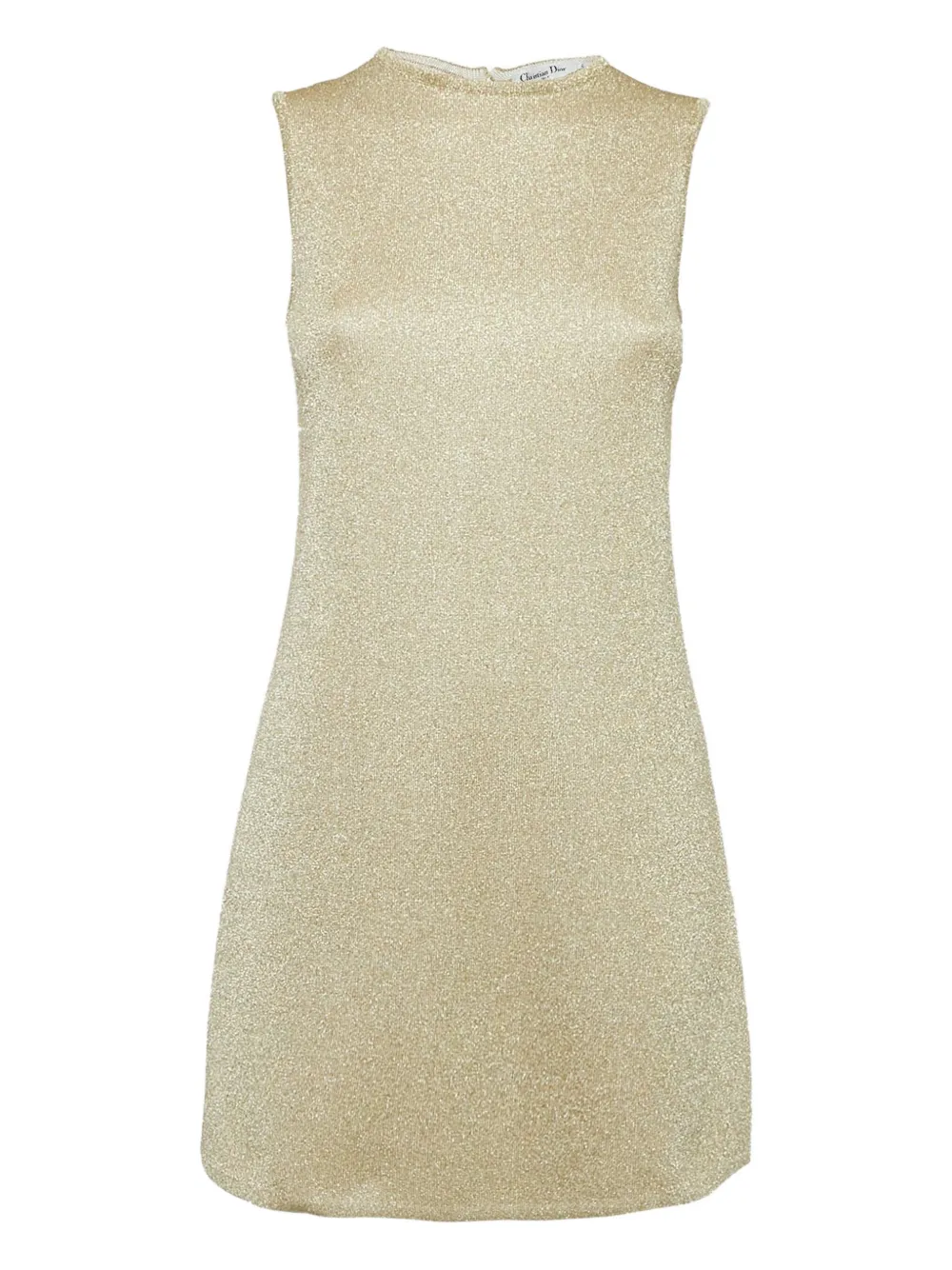 Christian Dior Pre-Owned 2024 shimmering sleeveless mini dress - Christian Dior Pre-Owned 2024 shimmering sleeveless mini dress -