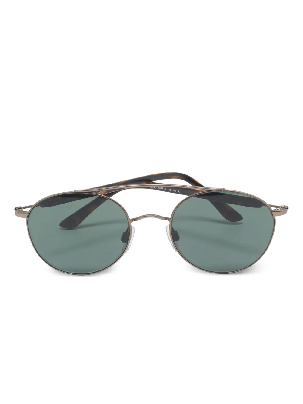 Giorgio Armani Pre-Owned round-frame sunglasses | Grey | Image 1