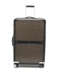 Goyard Pre-Owned Goyard Satolas GM Goyardine rolling suitcase - Black
